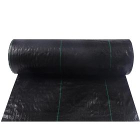 6ft*50ft Woven Weed Control Sheet, Breathable And Durable, Garden Ground Cover For Gardens/Vegetable Gardens (Option: 6ft50ft)