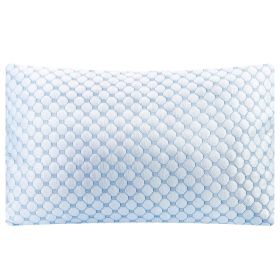 2Pcs Or 1Pc Cooling Memory Foam Pillow Ventilated Soft Bed Pillow With Cooling Gel Infused Memory Foam Machine Washable (Option: King-1Pc)