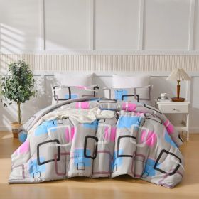 New Geometric Quilt (Option: Twin)